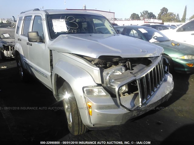1J4PP5GK2AW140753 - 2010 JEEP LIBERTY LIMITED SILVER photo 1