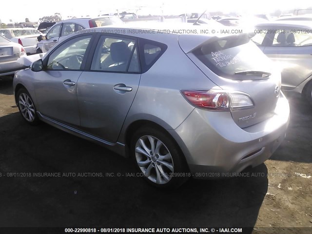 JM1BL1K60B1460263 - 2011 MAZDA 3 S SILVER photo 3