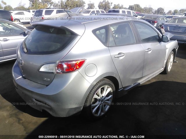 JM1BL1K60B1460263 - 2011 MAZDA 3 S SILVER photo 4