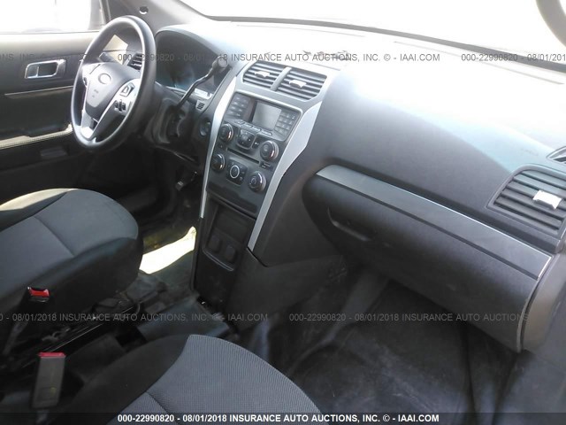 1FM5K8AR2DGC31356 - 2013 FORD EXPLORER POLICE INTERCEPTOR BLACK photo 5