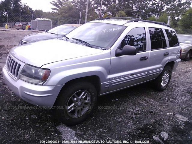 1J4GX48S24C164551 - 2004 JEEP GRAND CHEROKEE LAREDO/COLUMBIA/FREEDOM 银色 照片 2
