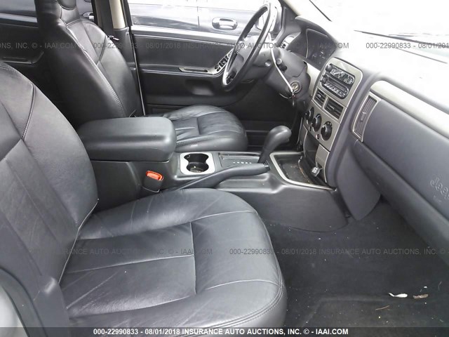 1J4GX48S24C164551 - 2004 JEEP GRAND CHEROKEE LAREDO/COLUMBIA/FREEDOM 银色 照片 5
