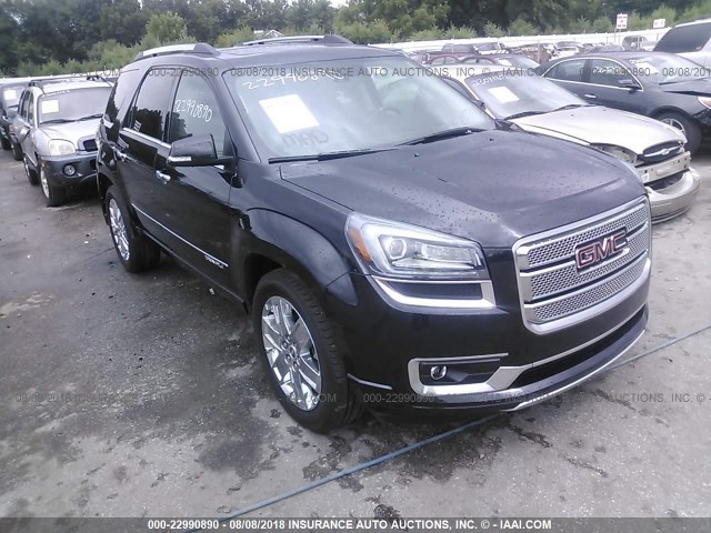 1GKKVTKD1FJ245859 - 2015 GMC ACADIA DENALI BLACK photo 1