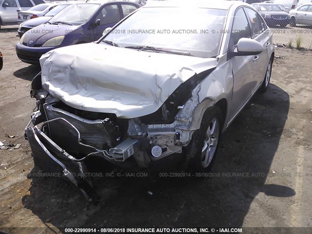 1G1PC5SB7E7157727 - 2014 CHEVROLET CRUZE GOLD photo 6