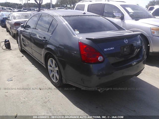 1N4BA41E37C835130 - 2007 NISSAN MAXIMA SE/SL GRAY photo 3