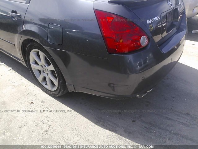 1N4BA41E37C835130 - 2007 NISSAN MAXIMA SE/SL GRAY photo 6