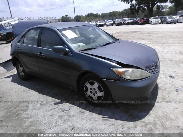 4T1BF32K33U043568 - 2003 TOYOTA CAMRY LE/XLE/SE Light Blue photo 1