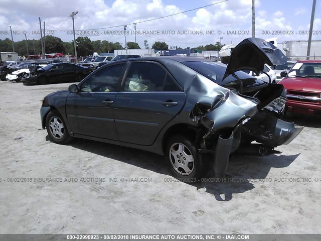 4T1BF32K33U043568 - 2003 TOYOTA CAMRY LE/XLE/SE Light Blue photo 3