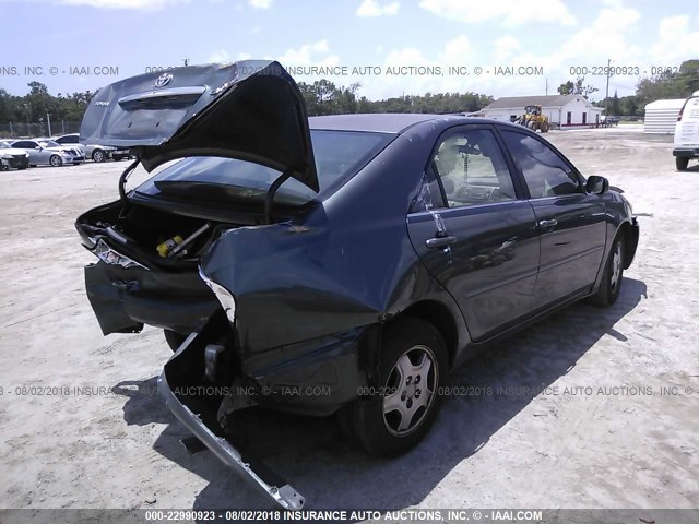 4T1BF32K33U043568 - 2003 TOYOTA CAMRY LE/XLE/SE Light Blue photo 4