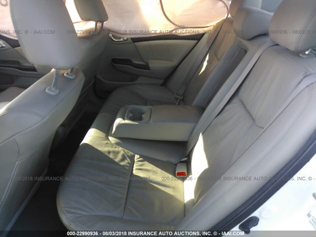 19XFB2F97CE055272 - 2012 HONDA CIVIC EXL 白色 照片 8