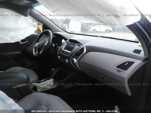 KM8JUCAC5DU710699 - 2013 HYUNDAI TUCSON GLS/LIMITED BLACK photo 5