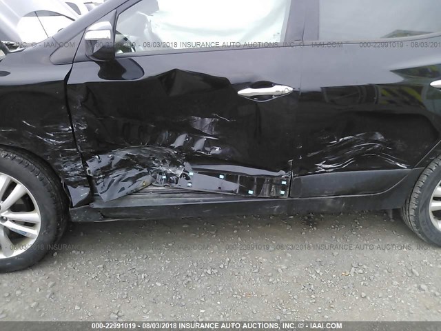 KM8JUCAC5DU710699 - 2013 HYUNDAI TUCSON GLS/LIMITED 黑色 照片 6