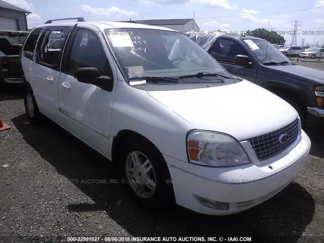 2FMZA52227BA09092 - 2007 FORD FREESTAR SEL WHITE photo 1