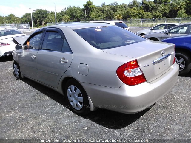 4T1BE32K94U853162 - 2004 TOYOTA CAMRY LE/XLE/SE 棕色 照片 3