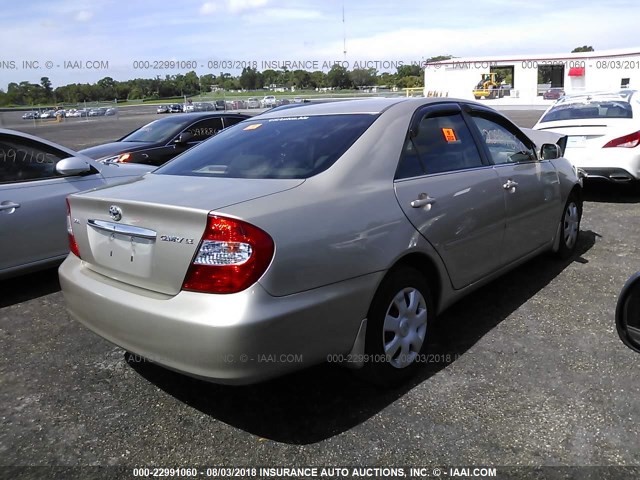 4T1BE32K94U853162 - 2004 TOYOTA CAMRY LE/XLE/SE 棕色 照片 4