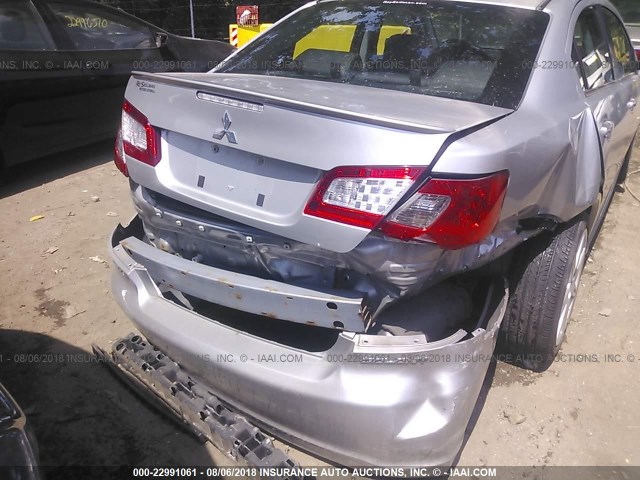 4A32B3FF7AE007769 - 2010 MITSUBISHI GALANT ES/SE SILVER photo 6