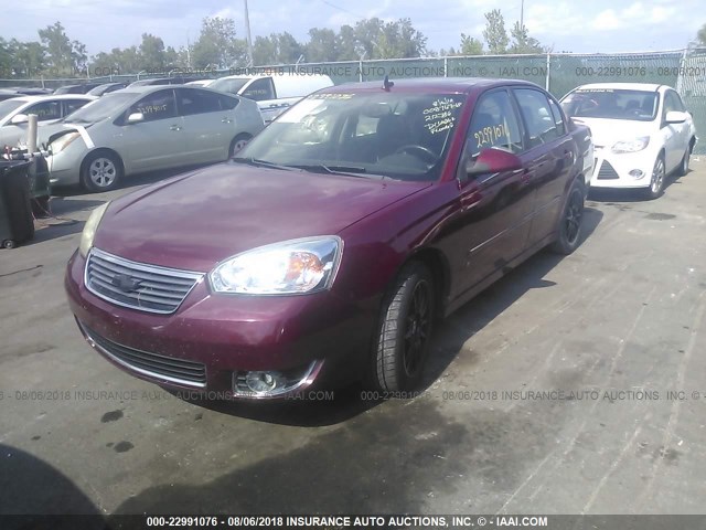 1G1ZU53836F212786 - 2006 CHEVROLET MALIBU LTZ 栗色 照片 2
