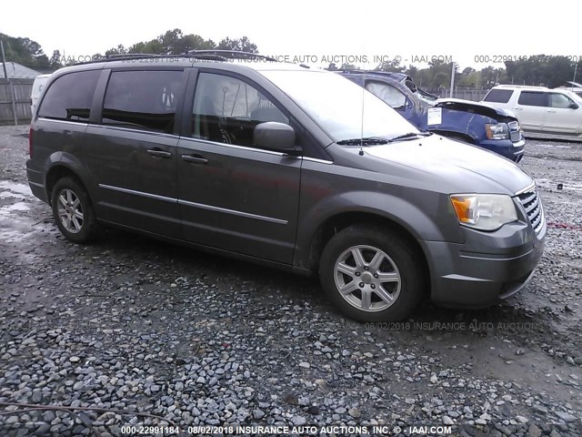 2A4RR8DX1AR454553 - 2010 CHRYSLER TOWN & COUNTRY TOURING PLUS GRAY photo 1