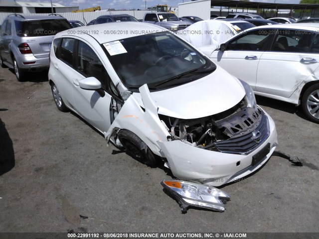 3N1CE2CP7FL388006 - 2015 NISSAN VERSA NOTE S/S PLUS/SV/SL/SR WHITE photo 1