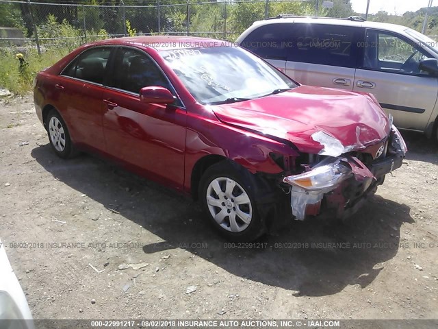 4T1BF3EK6BU687091 - 2011 TOYOTA CAMRY SE/LE/XLE RED photo 1