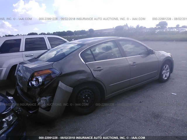 1N4AL21E77N471096 - 2007 NISSAN ALTIMA 2.5/2.5S GRAY photo 4