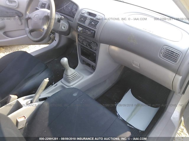 1NXBR12E6YZ309517 - 2000 TOYOTA COROLLA VE/CE/LE 银色 照片 5