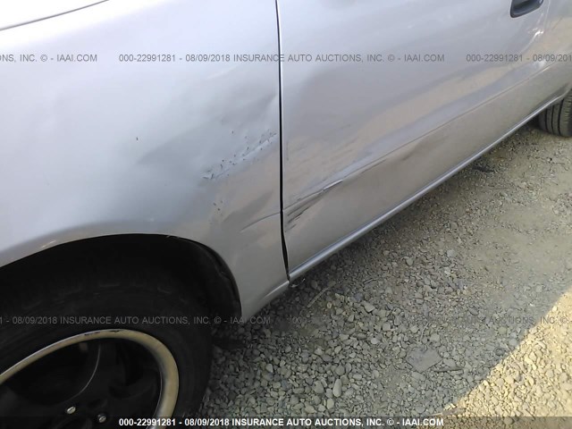 1NXBR12E6YZ309517 - 2000 TOYOTA COROLLA VE/CE/LE 银色 照片 6