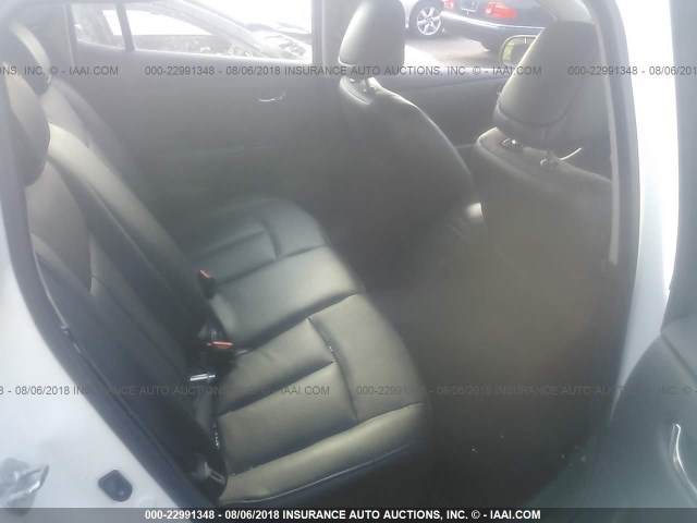 1N4AZ0CPXEC330386 - 2014 NISSAN LEAF S/SV/SL თეთრი ფოტო 8