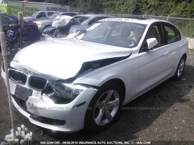 WBA3C3G5XENR25707 - 2014 BMW 320 I/XDRIVE WHITE photo 2