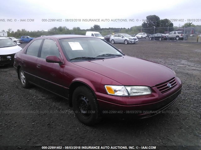 4T1BG22K1VU149687 - 1997 TOYOTA CAMRY CE/LE/XLE MAROON photo 1