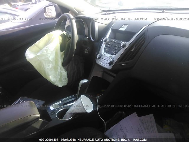 2GNALBEKXC6375530 - 2012 CHEVROLET EQUINOX LS SILVER photo 5