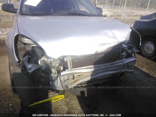 2GNALBEKXC6375530 - 2012 CHEVROLET EQUINOX LS SILVER photo 6