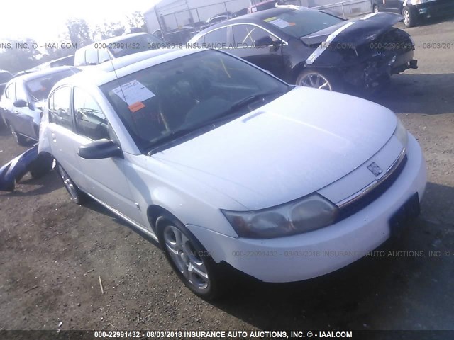 1G8AZ52F34Z227476 - 2004 SATURN ION LEVEL 2 WHITE photo 1