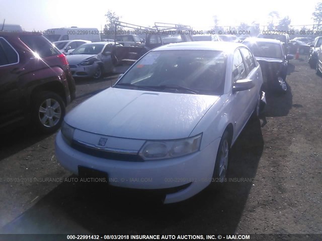 1G8AZ52F34Z227476 - 2004 SATURN ION LEVEL 2 WHITE photo 2