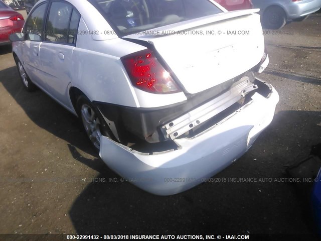 1G8AZ52F34Z227476 - 2004 SATURN ION LEVEL 2 WHITE photo 6