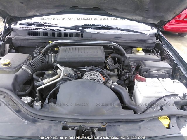 1J4HR48NX5C517130 - 2005 JEEP GRAND CHEROKEE LAREDO/COLUMBIA/FREEDOM 绿色 照片 10