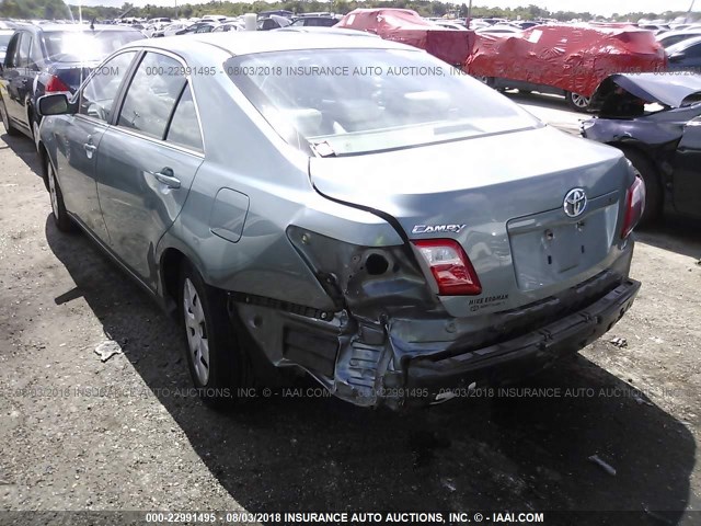 4T1BE46K97U703430 - 2007 TOYOTA CAMRY NEW GENERAT CE/LE/XLE/SE Light Blue photo 3