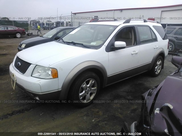 1FMZK05166GA42820 - 2006 FORD FREESTYLE SEL WHITE photo 2