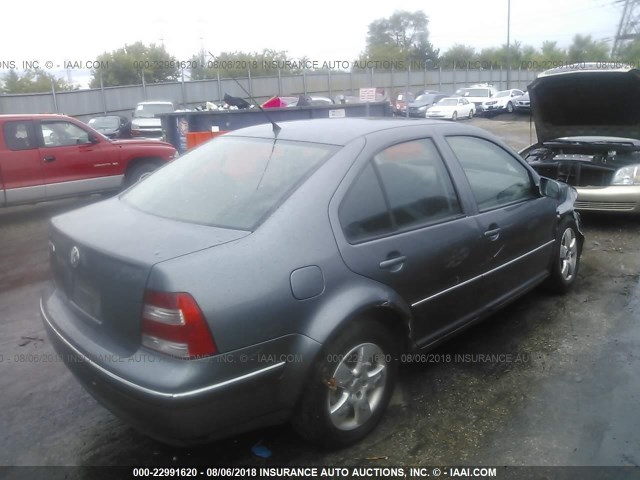 3VWSK69M75M073573 - 2005 VOLKSWAGEN JETTA GLS GRAY photo 4