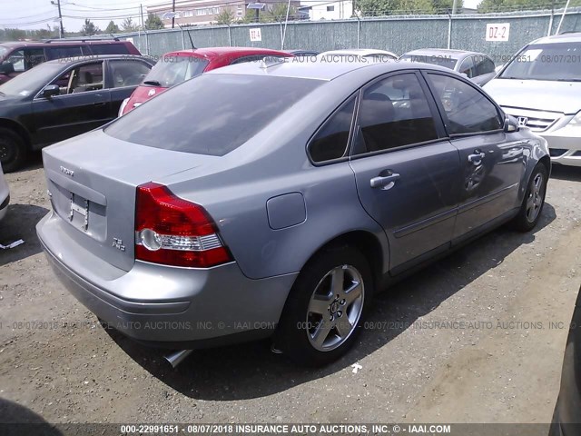 YV1MH682662222259 - 2006 VOLVO S40 T5 GRAY photo 4