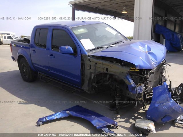 1N6AD0EV4EN767273 - 2014 NISSAN FRONTIER S/SV/SL/PRO-4X BLUE photo 1