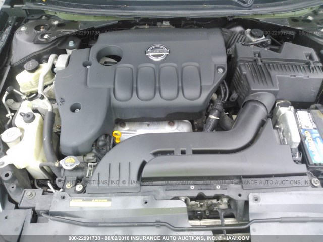 1N4AL21E09N474277 - 2009 NISSAN ALTIMA 2.5/2.5S BLACK photo 10