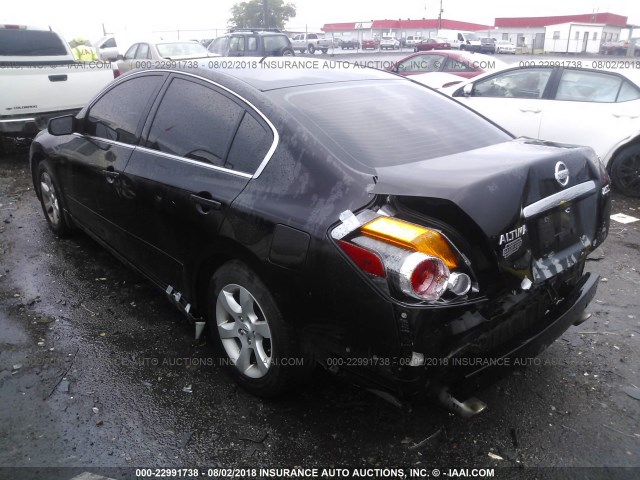 1N4AL21E09N474277 - 2009 NISSAN ALTIMA 2.5/2.5S BLACK photo 3