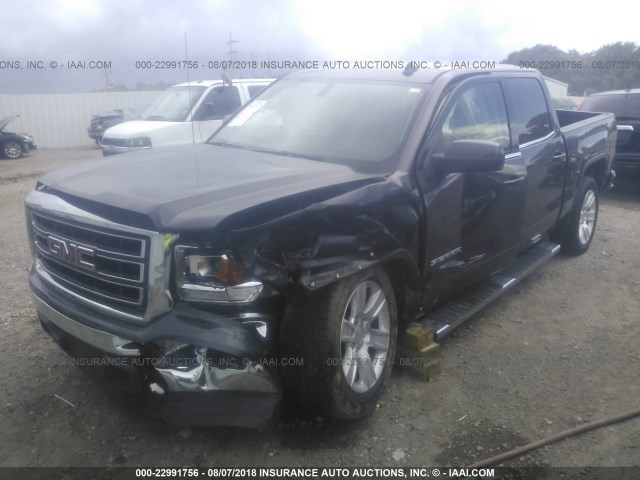 3GTP1UEC8EG350372 - 2014 GMC SIERRA C1500 SLE GRAY photo 2