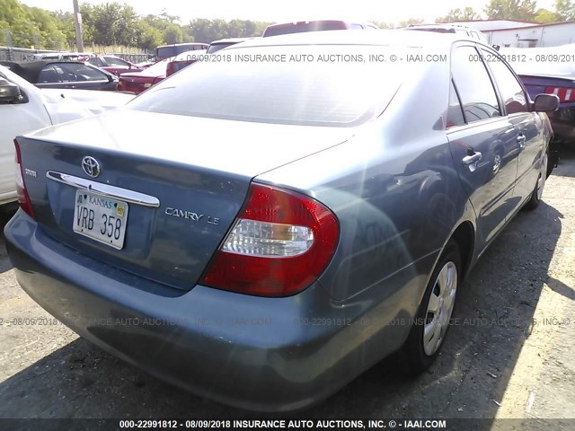 4T1BE32K34U901836 - 2004 TOYOTA CAMRY LE/XLE/SE Açıq mavi foto 4