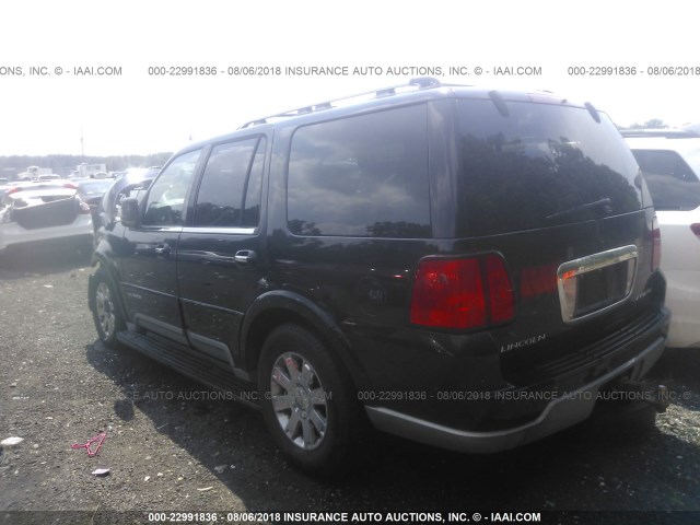 5LMFU28R13LJ46593 - 2003 LINCOLN NAVIGATOR BLACK photo 3