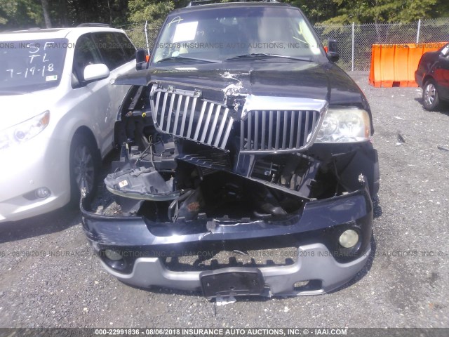 5LMFU28R13LJ46593 - 2003 LINCOLN NAVIGATOR BLACK photo 6