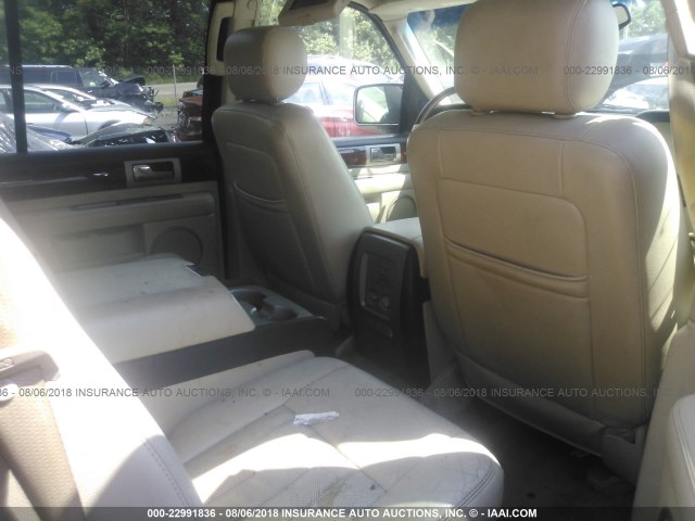 5LMFU28R13LJ46593 - 2003 LINCOLN NAVIGATOR BLACK photo 8