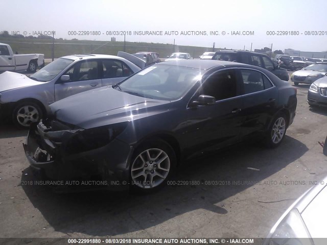 1G11C5SA8DF291082 - 2013 CHEVROLET MALIBU 1LT GRAY photo 2