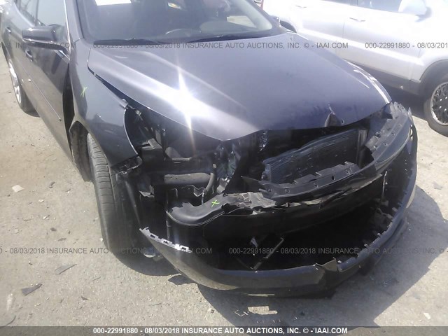 1G11C5SA8DF291082 - 2013 CHEVROLET MALIBU 1LT GRAY photo 6